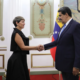 La Première dame de Colombie rencontre Maduro et sa femme à Caracas