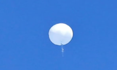 Suspected balloon flew over Colombian airspace