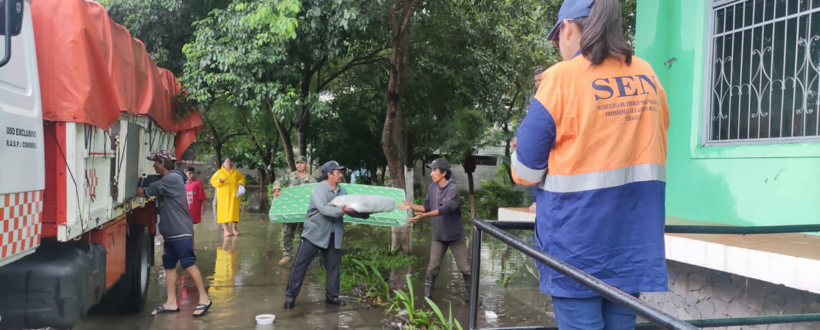 Les pluies affectent au moins 4 000 familles au Paraguay