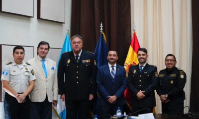 Guatemala y España trabajan en el fortalecimiento de capacitaciones antinarcóticas
