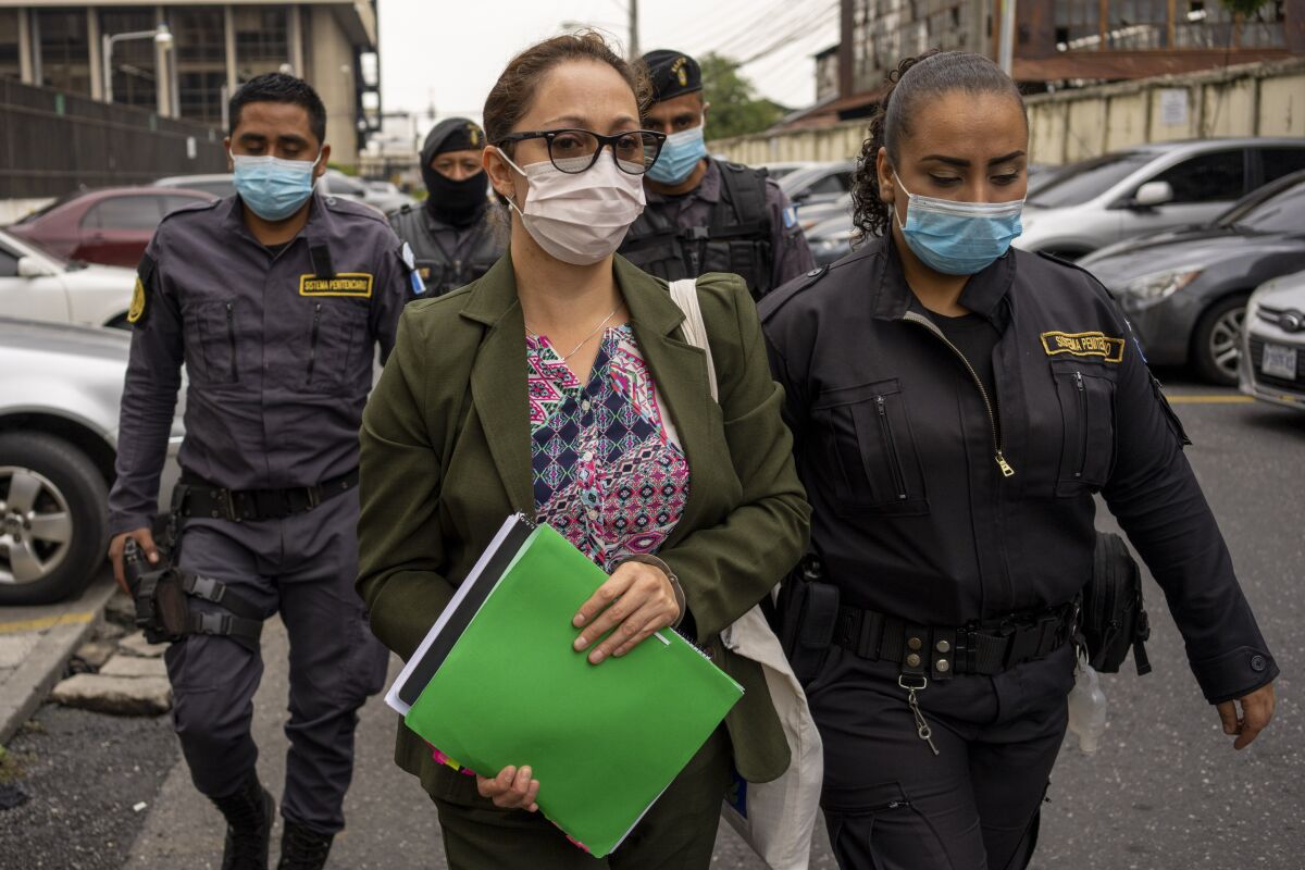 Exfiscal anticorrupción de Guatemala cumple un año en prisión