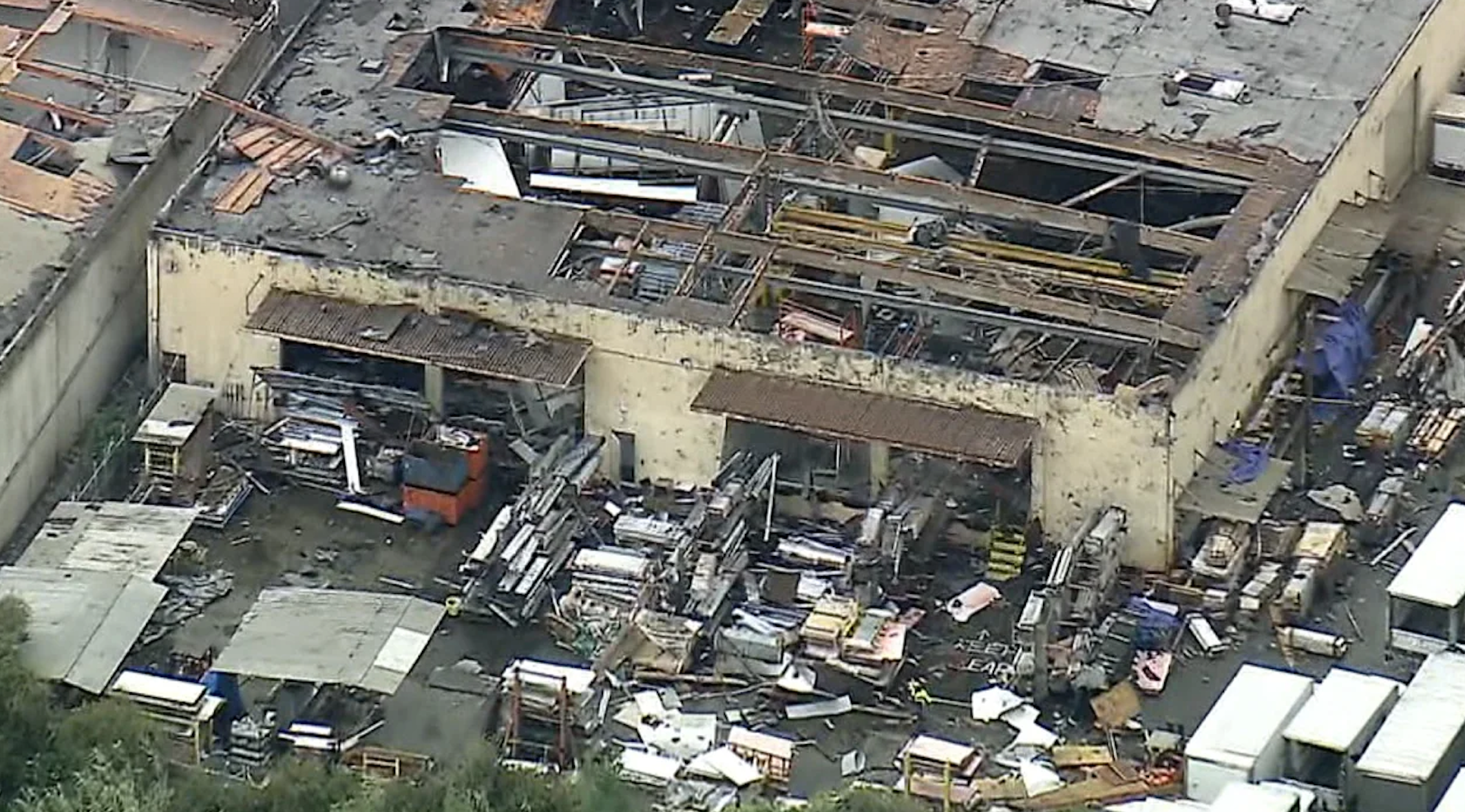 Une tornade frappe une ville au sud de Los Angeles