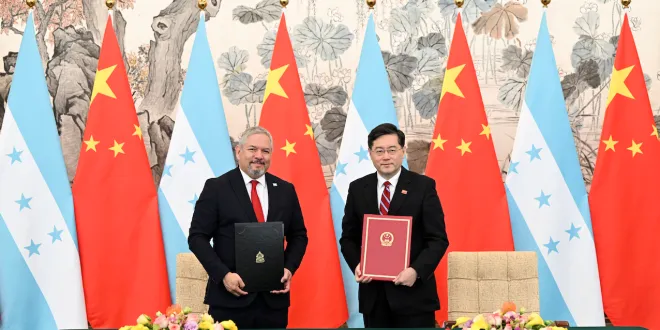 Gobierno de China invita a presidenta de Honduras a visitar el país asiático