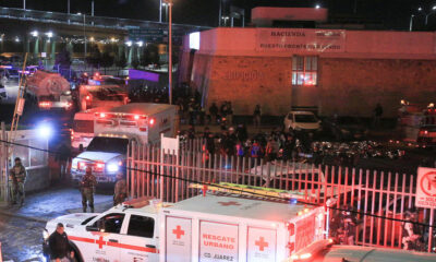 México: incendio en estación migratoria de Ciudad Juárez deja 39 fallecidos