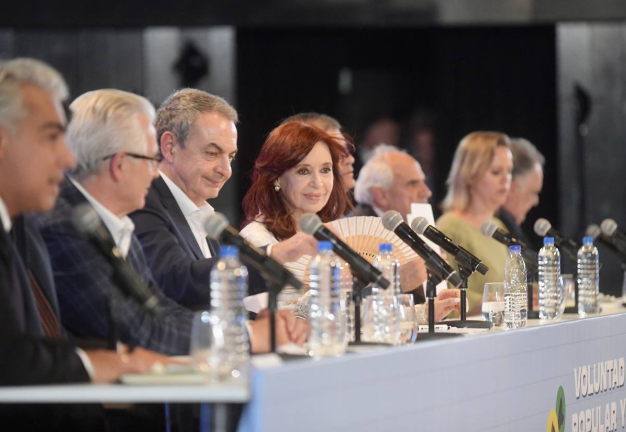 Cristina Fernández affirms that persecution against her is for seeking social justice