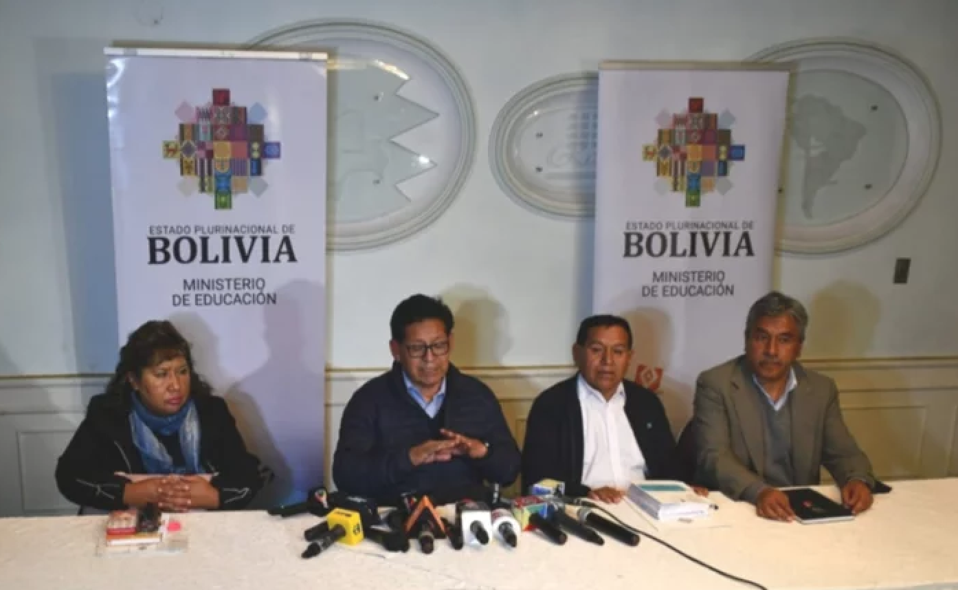 Les enseignants boliviens analysent les propositions du gouvernement