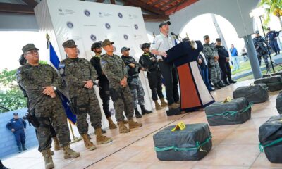 Seguridad detiene a tres colombianos con más de 1.2 toneladas de cocaína