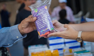 Brigada médica de Lotería en Ciudad Delgado beneficia a 308 habitantes de la zona