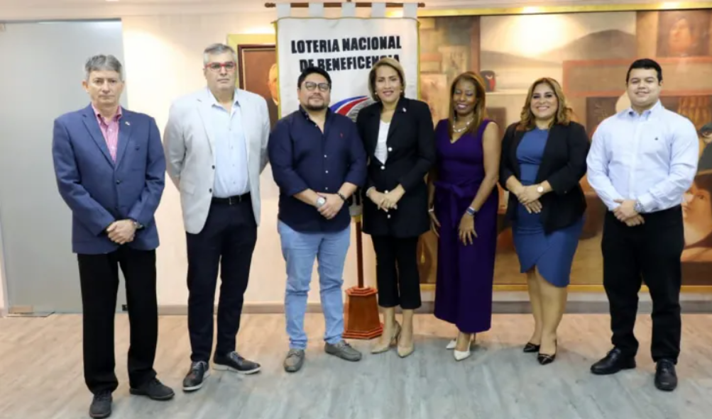 Presidente de CIBELAE y de LNB visitó la Lotería Nacional de Beneficencia de Panamá