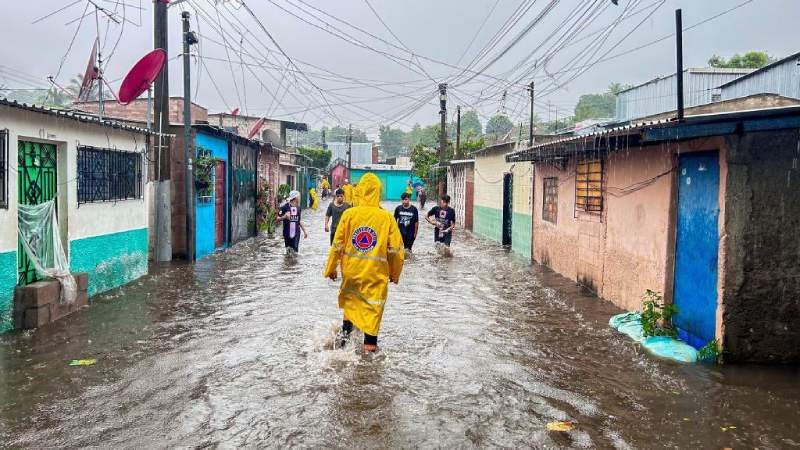 El Salvador affected by heavy rains