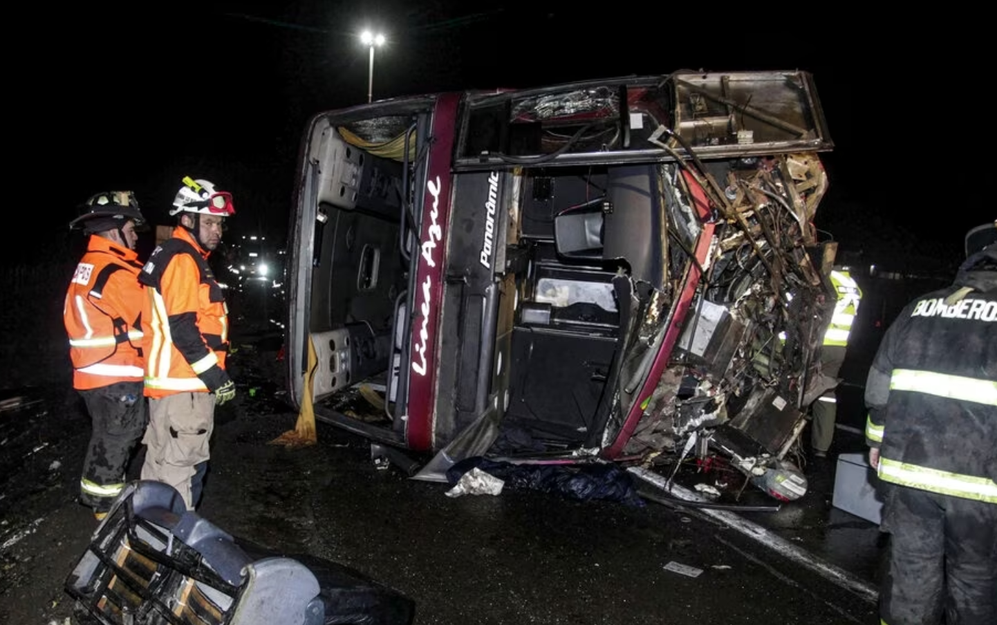 Chili : un train entre en collision avec un petit bus, faisant sept morts et plusieurs blessés