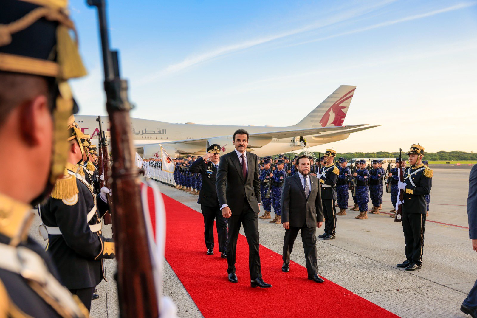 Emir de Qatar realiza visita de Estado a El Salvador para fortalecer relaciones bilaterales