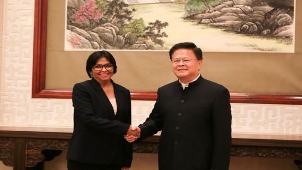 Le vice-président vénézuélien rencontre un haut fonctionnaire chinois