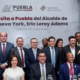 Alcalde de Nueva York, Eric Adams, busca equilibrio en su visita a Puebla frente a la crisis migratoria