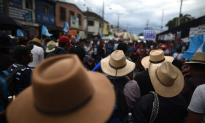 Líderes indígenas de Guatemala mantienen protestas tras encuentro con presidente